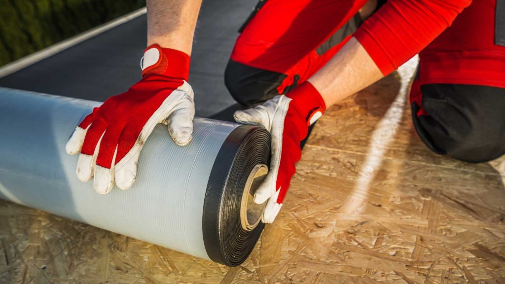 EPDM rubber roofing system by Easy Roofing