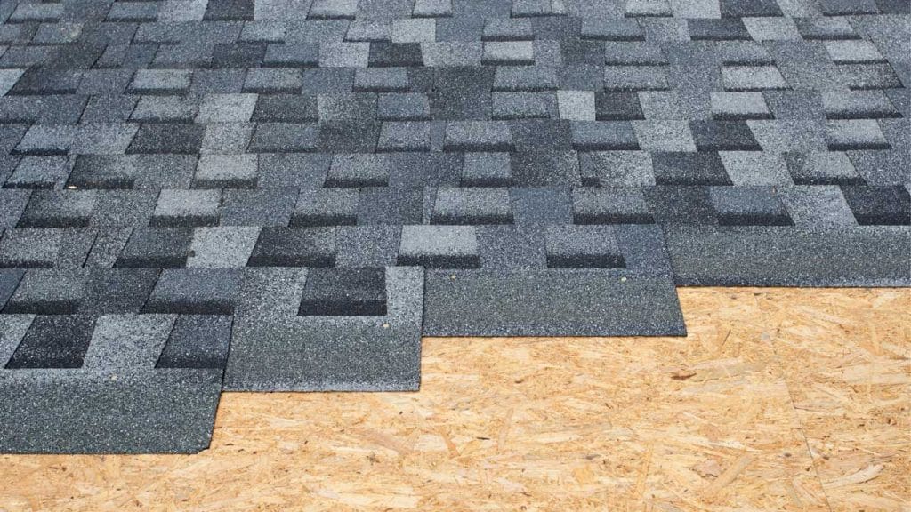 Shingle roof replacement project