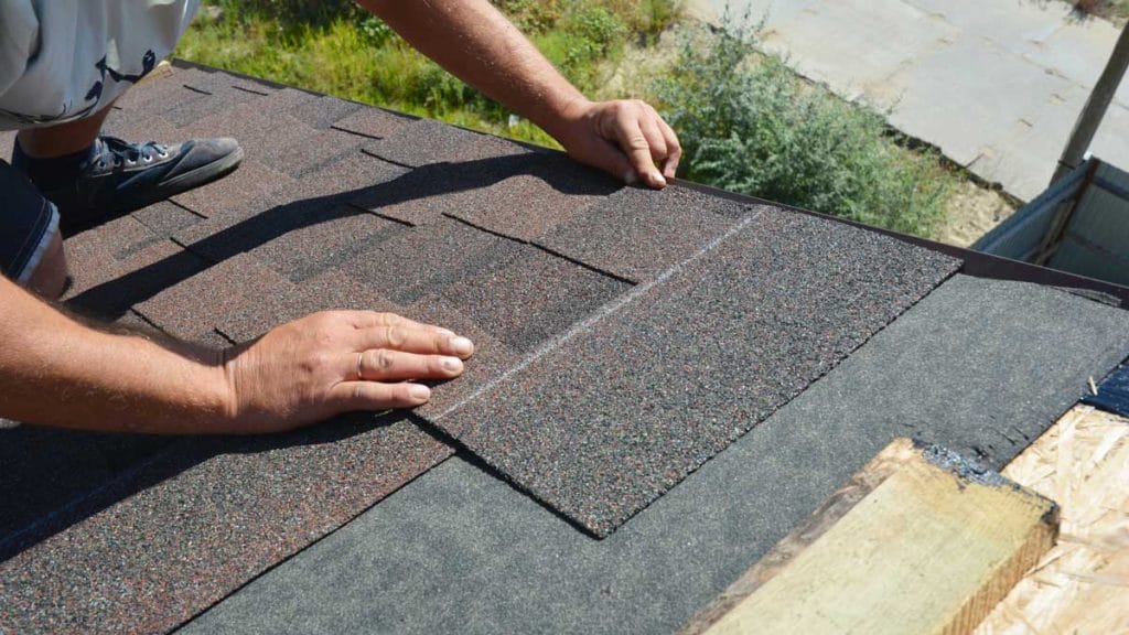 Asphalt shingle roofing by Easy Roofing
